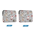 thumbnail image 2 of Quilted Laptop Sleeve for 13-16 Inch Laptops Protective Laptop Case Cover Lightweight Travel & Office Essentials Cartoon-style Christmas Characters, 2 of 8