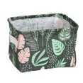 thumbnail image 1 of LCXmlly Desktop Storage Basket Folding Cartoon Print Storage Box Deep Fabric Makeup Basket with Handle, 1 of 6