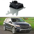 thumbnail image 2 of Engine Coolant Reservoir Engine Coolant Expansion Tank Replacement for Mercedes BENZ GL-Class/M-Class 1665000049, 2 of 5