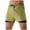 Khaki, variant on hoksml Men Swim Trunks 2 in 1 Compression Liner Swimwear Double Layer Light Leakage Pants Solid Color Elastic Waisted Drawstring Easy To Dry Beach Shorts