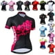 thumbnail image 2 of Maillot de ciclismo Weimostar Flower para mujer, ropa de ciclismo de equipo profesional, camisetas de verano para bicicleta de montaña, camiseta de ciclismo de carretera, maillot de ciclismo, 2 of 5