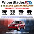 thumbnail image 2 of 2009 Jeep Grand Cherokee Beam Wiper Blades Wipers w/2yr Warranty (Set of 2), 2 of 5