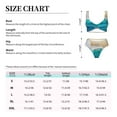 thumbnail image 6 of Daiia Beach Women's Bikini Set Two Piece Swimsuit High Waisted Bikini Adjustable Straps Bikini Perfect for Beach, Pool, and Summer Vacation-XX-Large, 6 of 9