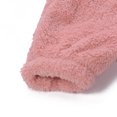 thumbnail image 2 of Solid Color Parent-Child Suit, Long Sleeve Family Pajamas Set, Round Neck Zipper Hoodie, 2 of 5