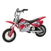Razor MX350 Dirt Rocket 24V Electric Toy Motocross Motorcycle Dirt Bike, Red