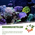 thumbnail image 3 of OUNONA 6Ud Acuario Hoja Artificial Resistente Con Ventosa Para Betta Color Surtido, 3 of 6