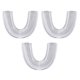 thumbnail image 1 of 3pcs U Shaped Toothbrush Heads Food-grade Electric Toothbrush Heads (White)-FCY, 1 of 4