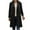 Black Winter Coats for Women, variant on Long Jackets for Women Wool Trench Coats Single Breasted Windbreaker Notched Lapel Formal Casual Blazer Classic Outerwear