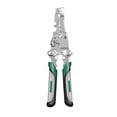 thumbnail image 1 of 3 PC Foldable Wire Stripping Pliers Kit, Multi-Functional High-Carbon Steel Tool for Electricians, Wire Cutting, Stripping & Crimping with Pulley Winding, Compact Design, 1 of 7