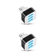 thumbnail image 4 of Transemion Charger USB Hub 3 Ports Electronic Expander with LED Indicator Splitter Portable Travel Adapter Office Upgrade for Tablet 1PC 2Set, 4 of 6