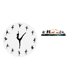 thumbnail image 1 of Reloj de pared,Reloj de pared con bailarina,reloj decorativo colgante.,Relojes de pared silenciosos Reloj decorativo de tiempo silencioso,Escultura de pared,Escultura decorativa de pared con, 1 of 8