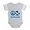 Heather Gray, variant on CafePress - Peace Love Scotland - Cute Infant Baby Football Bodysuit
