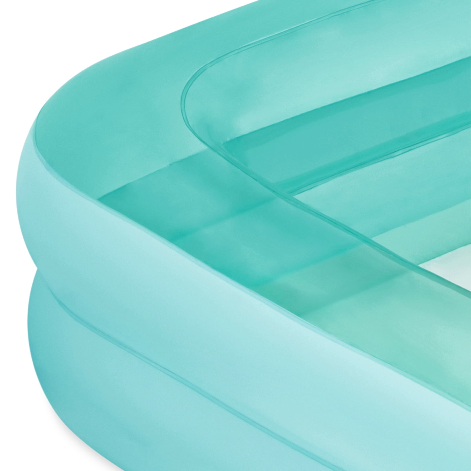 Funsicle 8.5ft Blissful Pool, Inflatable Family Swimming Pool, Lagoon Blue, Rectangular, Age 6 & up