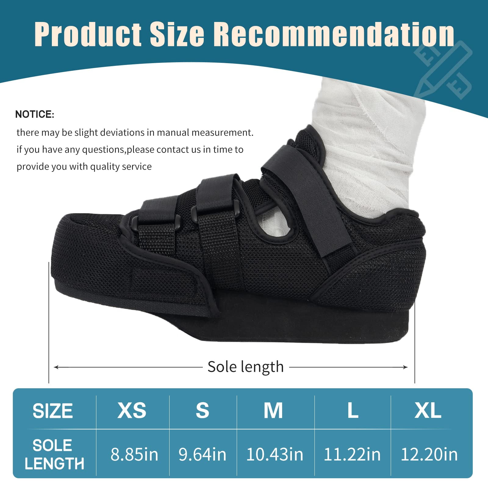 Toe Offloading Inserts Forefoot Off-Loading Post Op Shoe Closed Toe Medical Thailand | Ubuy
