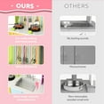 thumbnail image 4 of iYofe Wooden Pretend Play Kitchen Set for Toddler, Extra-Large Interactive Toy Kitchen w/Real Sounds, Oven, Sink, Curtain & 18 Accessories, Gift for Kid 3-6, Colorful, 4 of 8