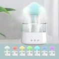 thumbnail image 1 of TIMIFIS Colorful And Rain Humidifier Light, Aroma Diffuser Atmosphere Light, Rain Rain Drop Humidifier, Diffuser To Help Sleep, Rain Sound Accompanied By Sleep, -, 1 of 7