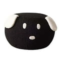 thumbnail image 2 of DOLITY Animal Footstool Footrest Stool Shoes Changing Stool Decorative with Soft Padded Black, 2 of 9