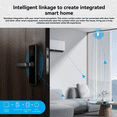 thumbnail image 2 of Tuya ZigBee Smart Electric Curtain Robot Timing Auto Opener Closer Light Sensor App Remote Control, 2 of 8