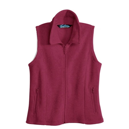 Tri-Mountain Women's Tailored Fit Fashion Fleece Vest