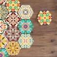 thumbnail image 2 of 10 piezas de mosaico hexagonal impermeable para cocina y baño. 9, 2 of 9