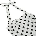 thumbnail image 6 of QUNYINEY Polka Dot Women's Dresses Sleeveless Casual A-Line Dress Slip Flowy V Neck Midi Sundress, 6 of 6