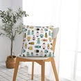 thumbnail image 7 of Wukai Colorful Insects Premium Polyester Fleece Pillow Covers with Hidden Zipper Closure,Luxuriously Soft and Durable-12"x12", 7 of 7