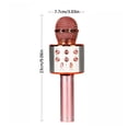 thumbnail image 3 of Generic le Microphone Bluetooth Tient le Microphone Sans Fil Lampe Colorée K Chanson Décorations de Noël, 3 of 4