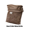 thumbnail image 2 of Up to 65% off Throw Blanket, Hwkond Fleece Blanket, Gift Blanket, Fleece Air Conditioning Blanket, Nap Blanket(Brown,70x100cm), 2 of 6