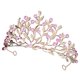 thumbnail image 2 of KAKOWELY Diadema de tiara nupcial, corona para fiesta de bodas, tocado para fiesta de bodas, suministro de tocado, 2 of 5
