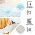 thumbnail image 4 of Yayeee Bath Rugs for Bathroom Floor Non Slip Non Skid Rectangle Soft Absorbent Pumpkins Leaves Patten Machine Washable Mat, 4 of 5