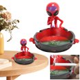 thumbnail image 5 of BLEEUS Alien Smoking Ashtray Outdoor Ash Tray Cool Ashtrays For Cigarettes Home Supplies (Red), 5 of 9