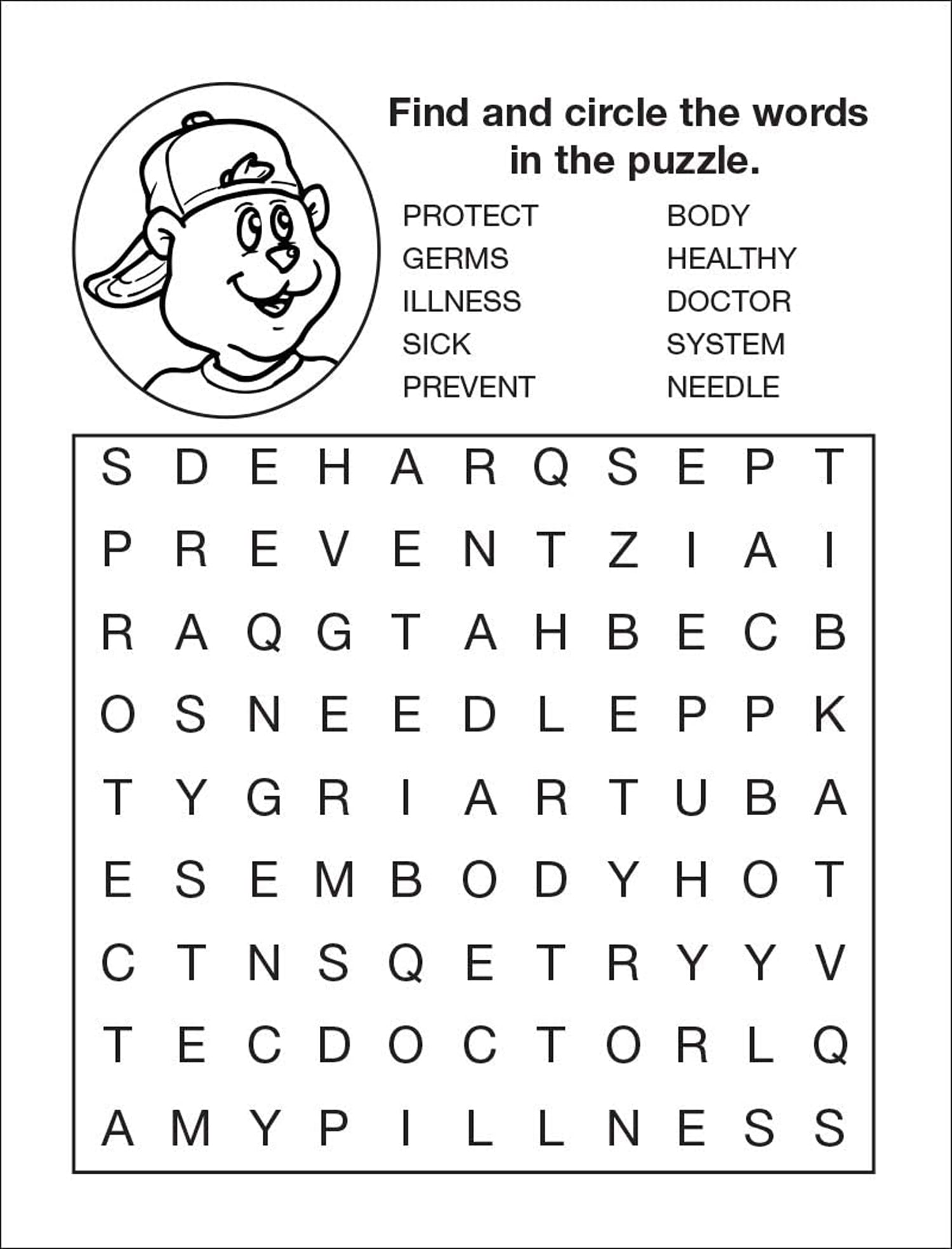 ZoCo 25-Pack Learn About Immunization Coloring & Activity Books, 16 Pages