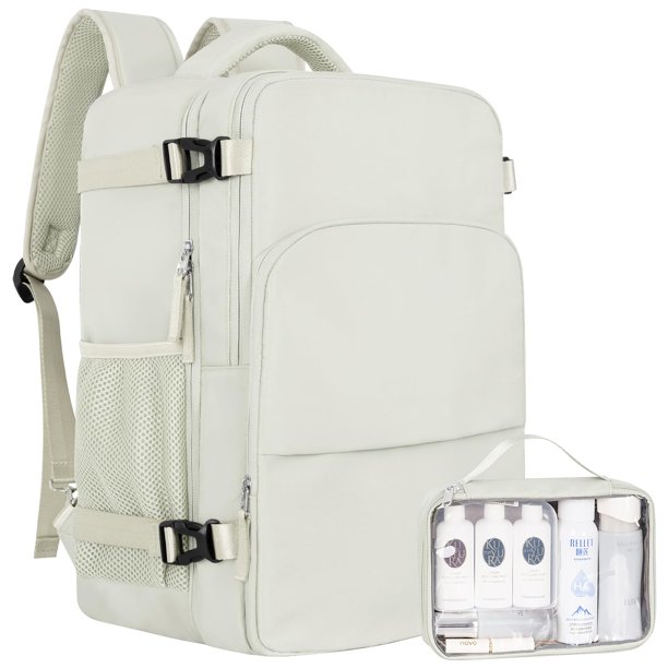 Mochila de viaje Sinali para mujer con puerto de carga USB de 16 pulgadas