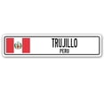 thumbnail image 1 of SignMission SSC-Trujillo Pe Street Sign - Trujillo, Peru, 1 of 1