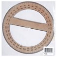 thumbnail image 1 of PACIFIC ARC P6F PROTRACTOR 6 INCH ACRYLIC 360 DEGREE, 1 of 5