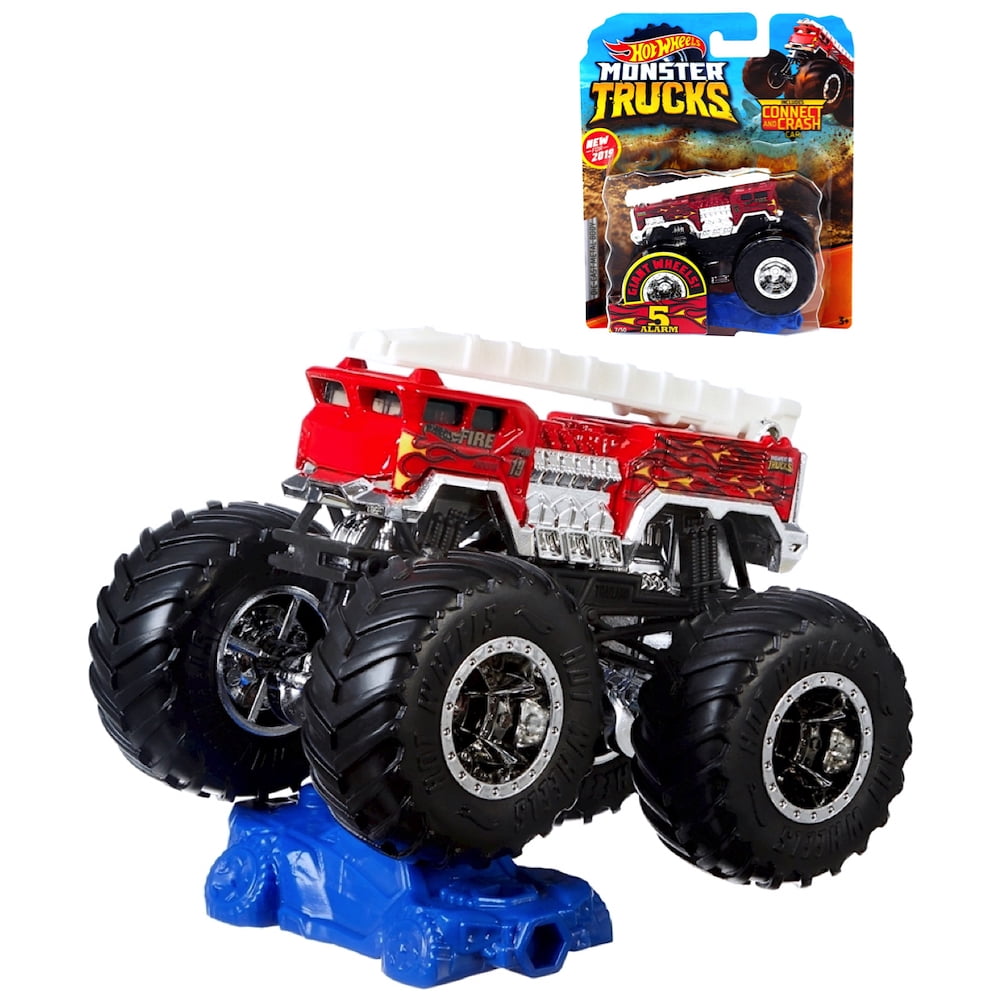 hot wheels 5 alarm monster truck