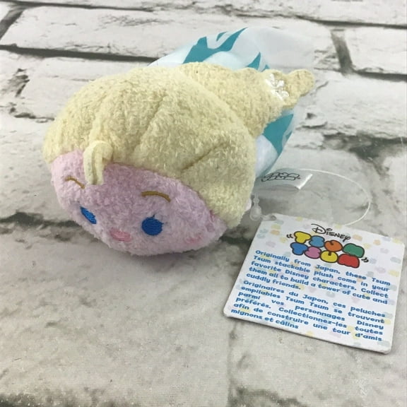 Disney Tsum Tsum Frozen Mini Queen Elsa Plush Stackable Stuffed Toy