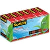 Scotch Transparent Greener Tape, 3/4" x 900", Clear, 6 / Pack (Quantity)