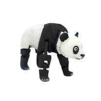 3pcs 3D Printed Panda Animals Handicraft Figurines With Joint Movable Models For Creative Action Figures Animal Ornament Or Kids Toy