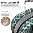 thumbnail image 5 of Womens Leopard Pattern with Green and Black Spots Lunch Box for Work,Insulated Lunch Bag for Women,Loncheras Para Mujer,Leakproof Adult Lunch Bag for Work,Beach,Travel,Picnic,Camping, 5 of 7