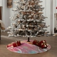 thumbnail image 4 of Sikiie Abstract Pink Gold Splash Christmas Tree Skirt, Christmas Tree Decorations, Christmas Decor, Tree Mat Decoration(30-48IN)-48", 4 of 6