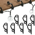 thumbnail image 4 of hiryomu 100Pcs Christmas Light Clips Outdoor Gutter Hooks Strong Load-bearing Weather-proof Outdoor Light Clips Accessories, 4 of 8