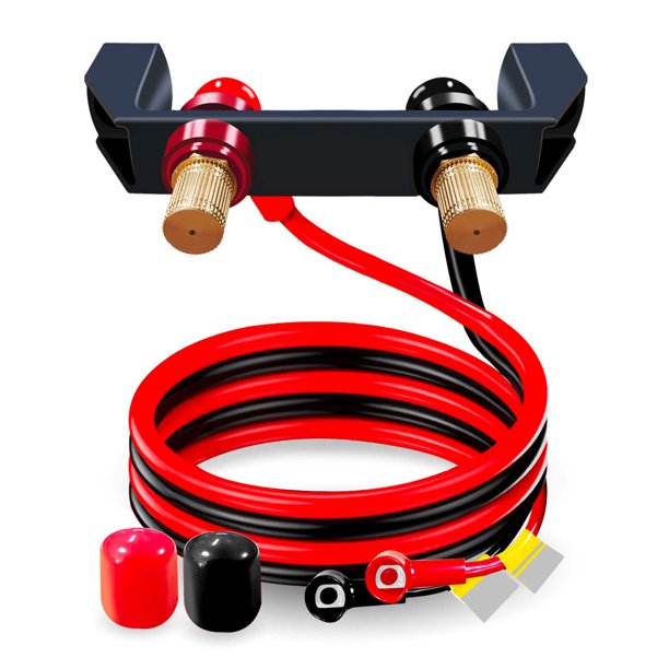 Battery Jump Post Kit with Cable and Mounting Bracket Fit for Can Am X3