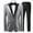 Silver, variant on Ediodpoh Men's Suits Men's Sequined Jacket Pants Suit Tuxedo Party Dance Wedding Sequined Tuxedo One Button Jacket Set Suits for Men Gold M