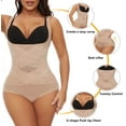 thumbnail image 3 of MANIFIQUE Shapewear Bodysuit for Women Tummy Control Butt Lifter Panty Hi-Waist Trainer Stomach Body Shaper Slimming Girdles, 3 of 7