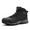 BLACK, variant on NORTIV 8 Men's Ankle High Waterproof Hiking Boots Outdoor Lightweight Shoes Trekking Trails Armadillo