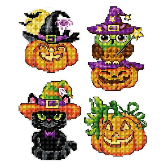 Halloween 137CS Counted Cross-Stitch Kit