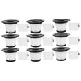 thumbnail image 1 of Paquete de 9 filtros HEPA de repuesto compatibles con accesorios de aspiradora inalámbrica MOOSOO K17, 1 of 5