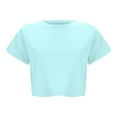 thumbnail image 6 of SNKSDGM Easter Shirts for Women Graphic Tees for Women Plus Size 3X Womens Crop Casual Tops Tshirt Loose Workout Short Sleeve Round Neck Tee Yoga Running Shirts Casual Tops for Women Long Sleeve, 6 of 6