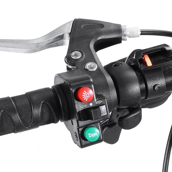 Botón de Interruptor de Giro de bocina de luz 3 en 1 Ecomeon Interruptor de Scooter multifunción